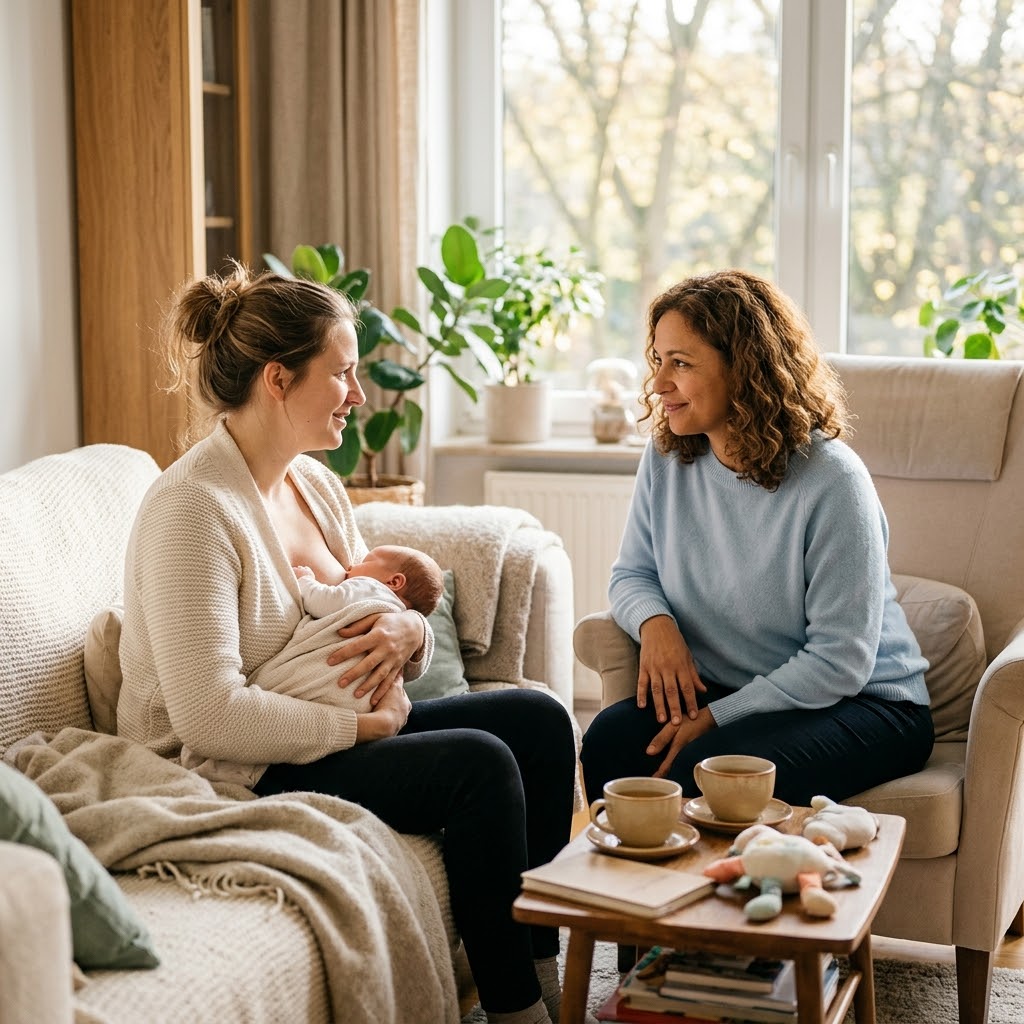 Hausbesuch Stillberatung in Hamburg